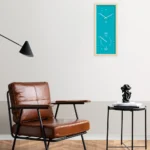Horloge Heures et Marées verticale sur un mur
