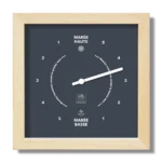 Horloge à marées Solidor fond Gris Anthracite