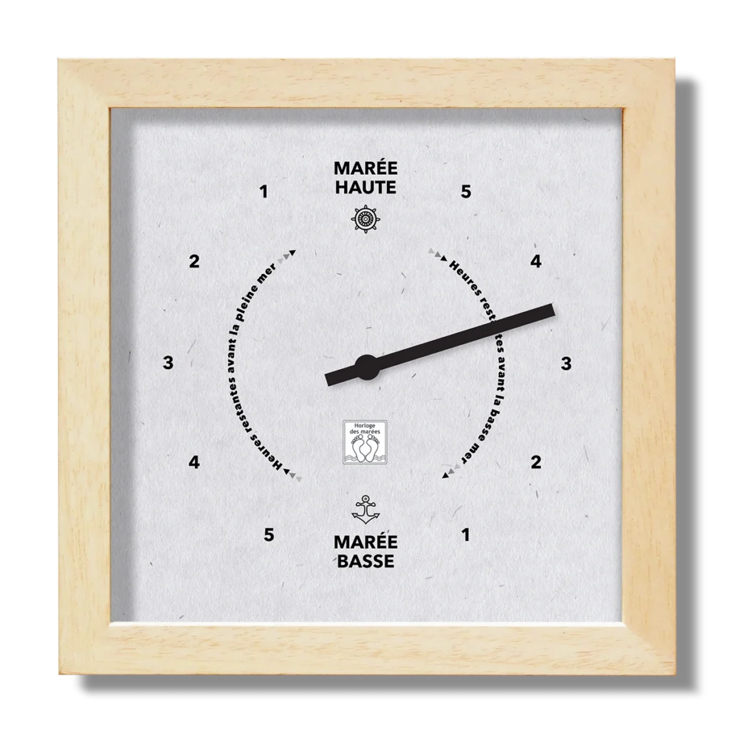 Horloge à marées Solidor fond Sable