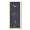 Heures, Lunes et Marées -Vertical Anthracite