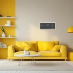 Heures, Lunes et Marées -Horizontal dans un salon