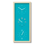 Heures, Lunes et Marées -Vertical Vert Emeraude